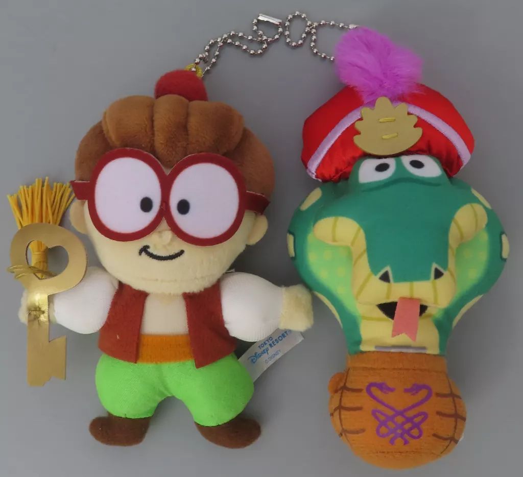 中古】ぬいぐるみ アシーム＆ベキート ぬいぐるみバッジセット