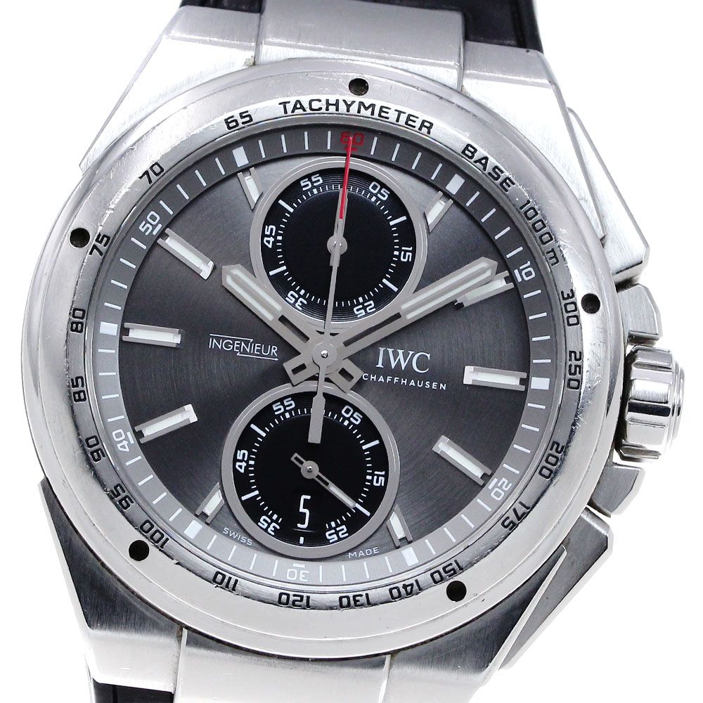 IWC IWC SCHAFFHAUSEN IW378507 インジュニア クロノグラフ レーサー デイト 自動巻き メンズ_862693