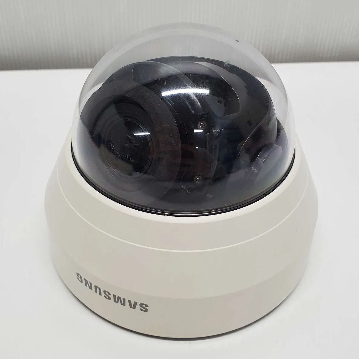 初期化動作 済み品 Samsung POE対応屋内用ドーム型IPカメラ QND-6070RCN |監視カメラ|ネットワークカメラ