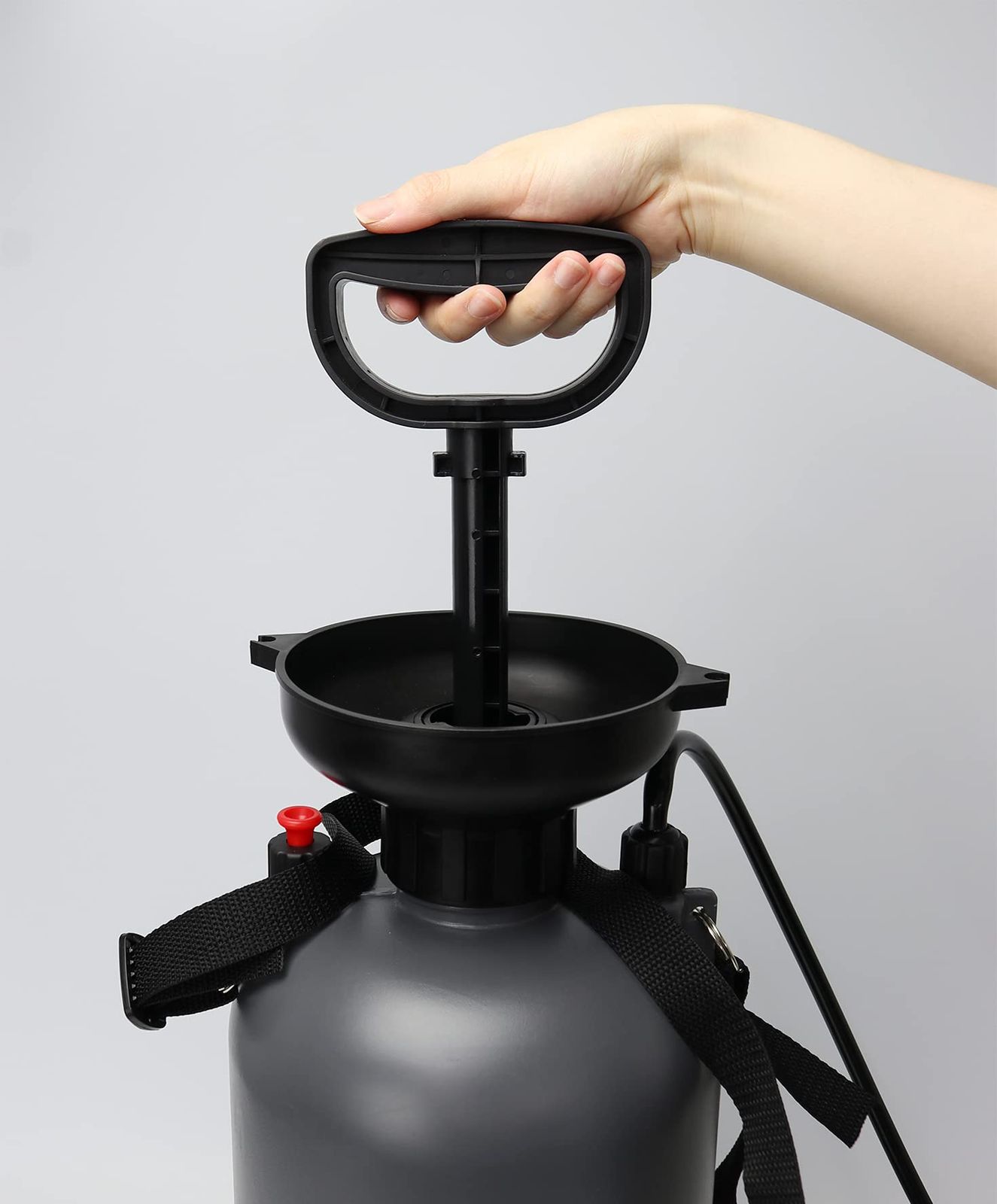 ポータブルシャワー ポンプ式ポータブルスプラッシュシャワー8L