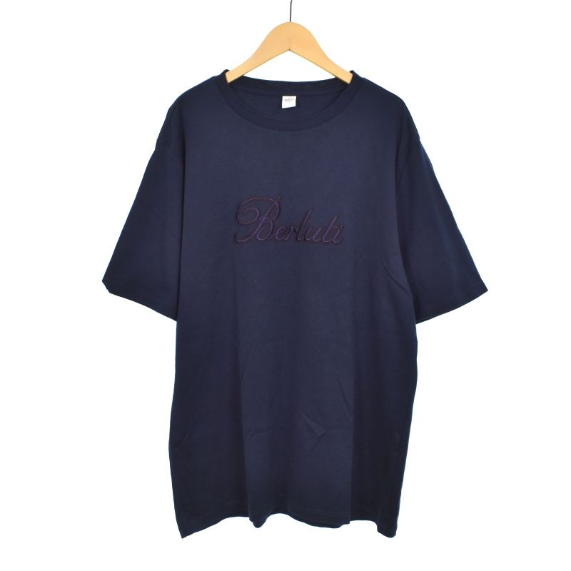 ★Berluti★スモール ロゴ 刺繍 半袖 Tシャツ スモール 刺繍ロゴ Tシャツ | ベルルッティ JP