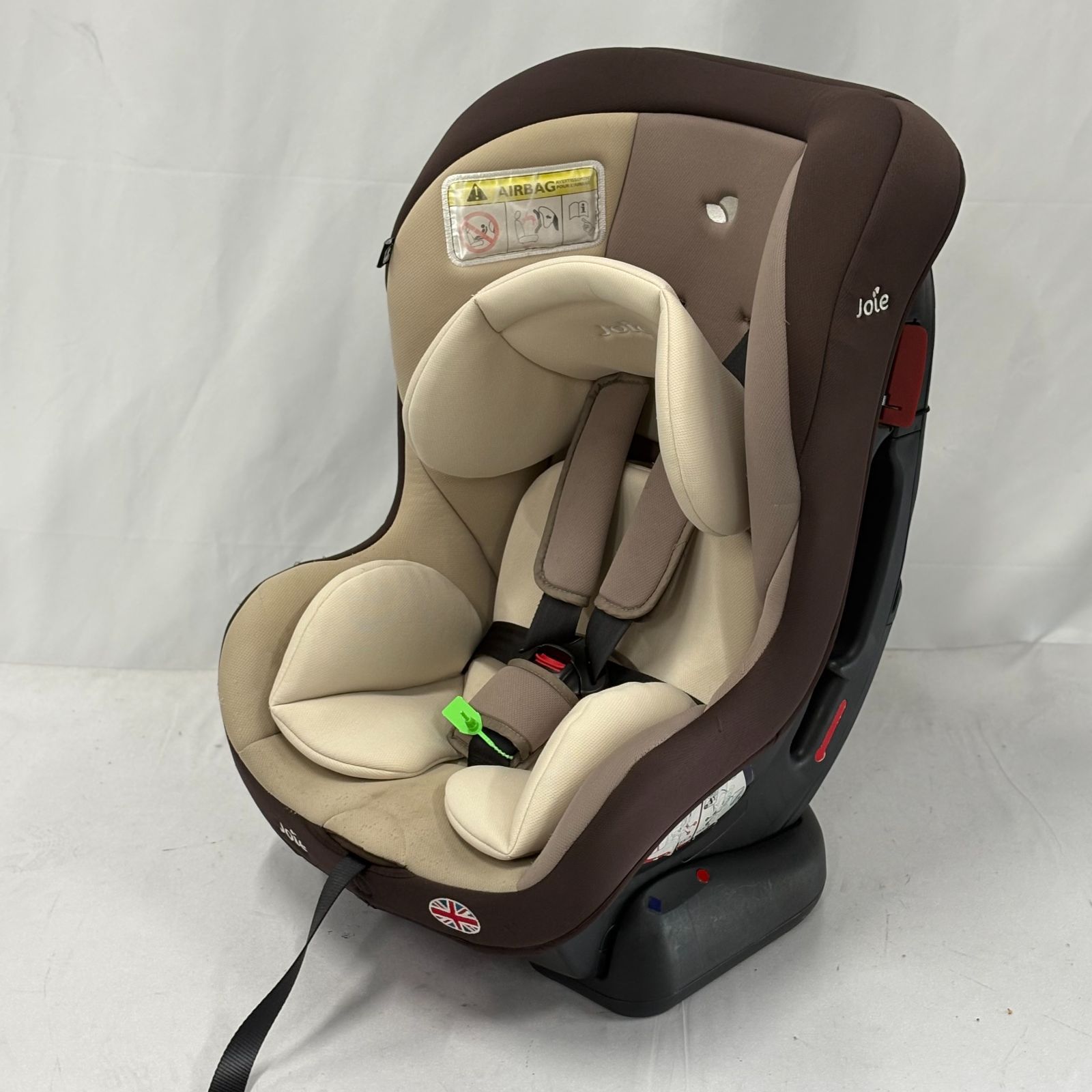 【極美品】カトージ ジョイー チャイルドシート チルト ラテ カーキ 緑 Joie チャイルドシート チルト （イエローストライプ