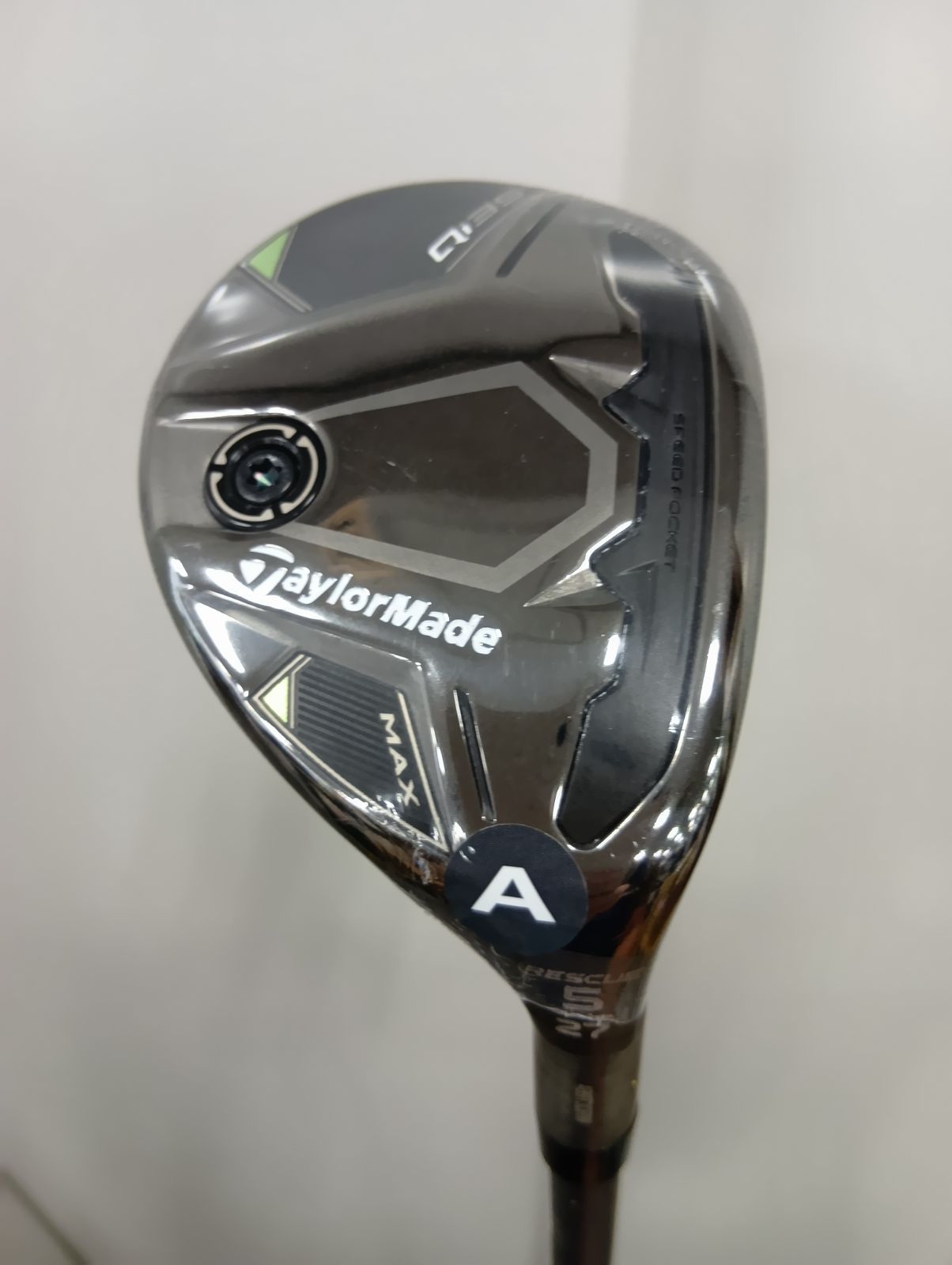 LdUt ♥品 テーラーメイド Qi35 Max Rescue レスキュー＃5 27°フレックスA ユーティリティー AirSpeeder HY USA直輸入品 モデル TaylorMade 浦安店