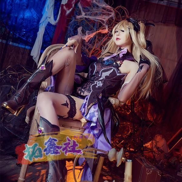 原神 げんしん フィッシャル コスプレ衣装 イベント ゲーム ウィッグ 靴 追加可 大人 ccosplay衣装 服 フルセット
