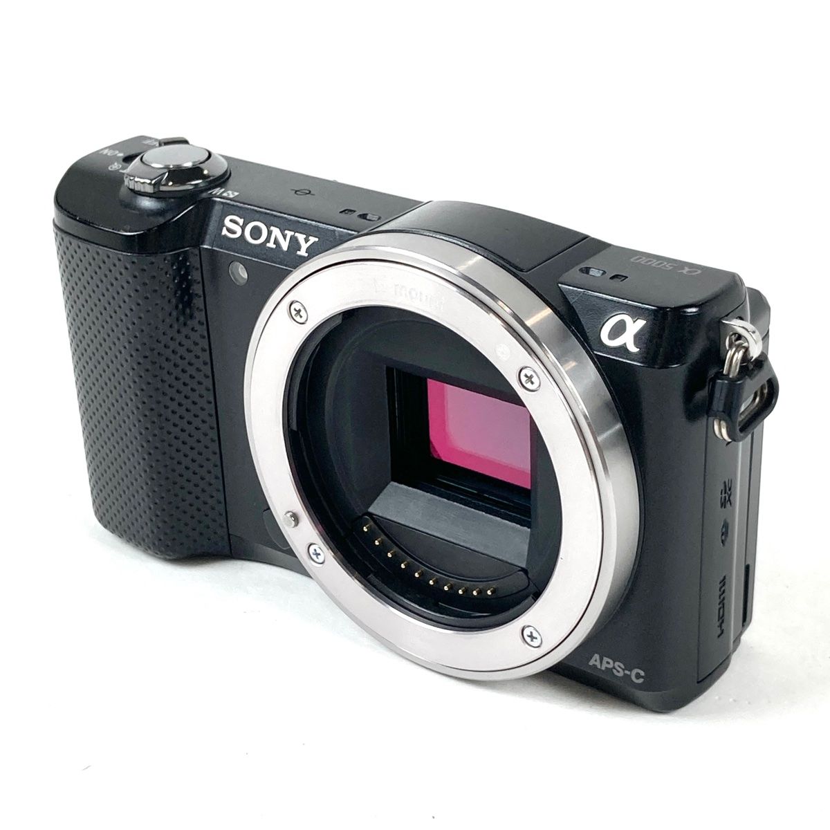 ソニー SONY α5000 ボディ ブラック デジタル ミラーレス 一眼