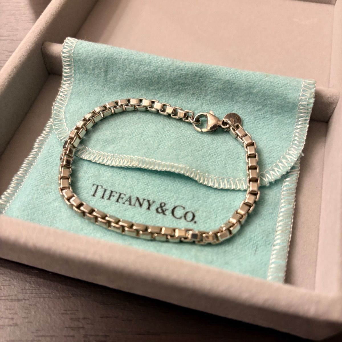 クーポン配布中》Tiffany & Co. ティファニー ベネチアンブレスレット 
