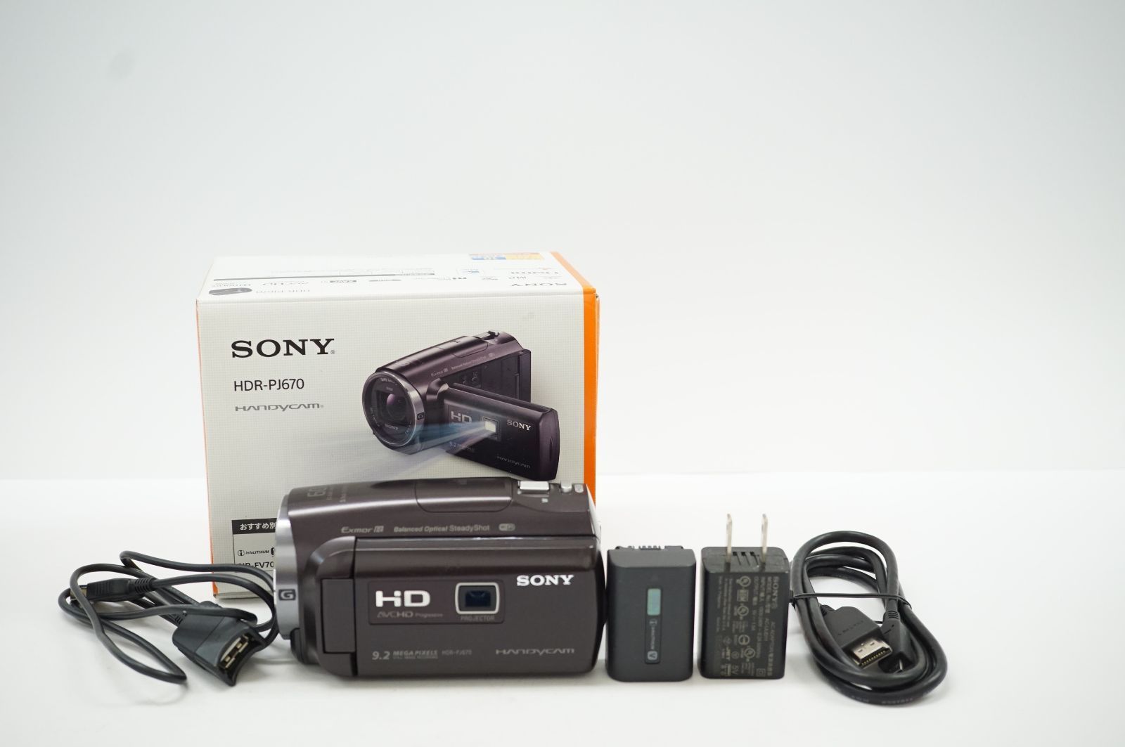 C131506)SONY HDR-PJ670 HDビデオカメラ