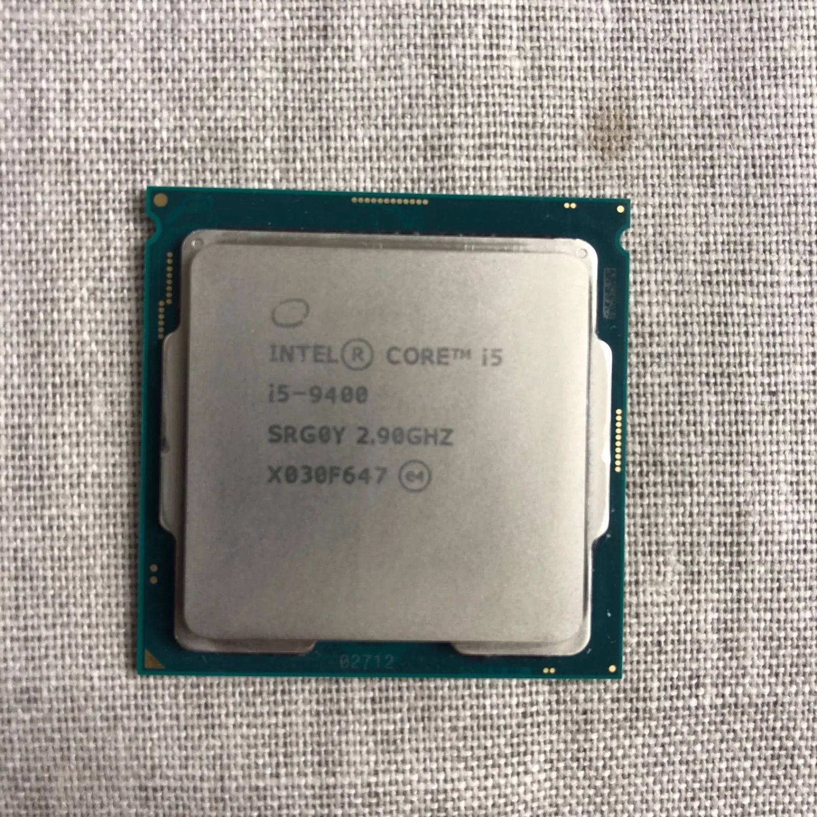 CPU Intel Core i5-9400 【BIOS起動確認済】/CPU_M230268 - メルカリ