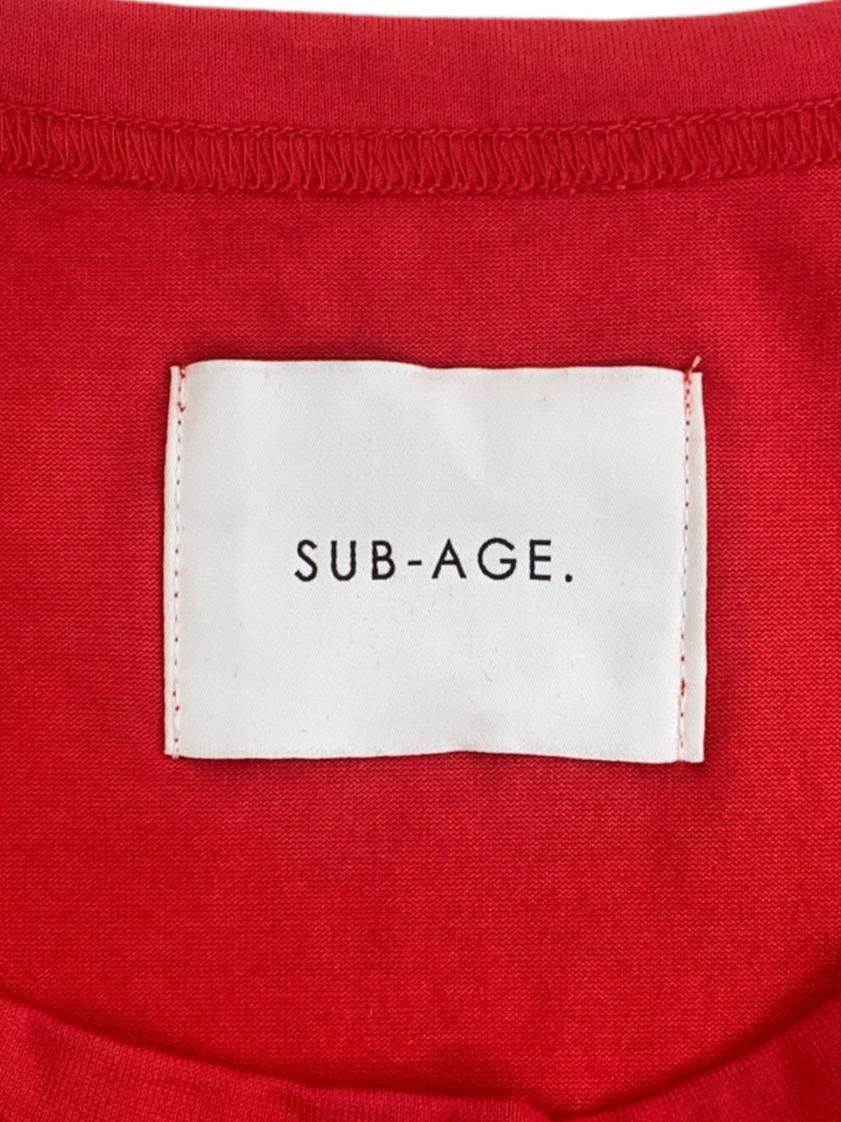 SUB-AGE. (サベージ) ノースリーブカットソー フォトプリント 2018AW F 