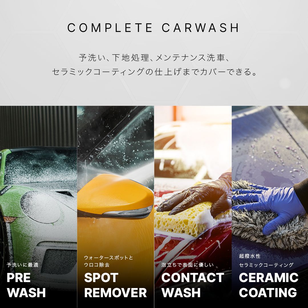 新商品! ! ! 「オーバーコート」pHシリーズ3種類セット+オーバーコート