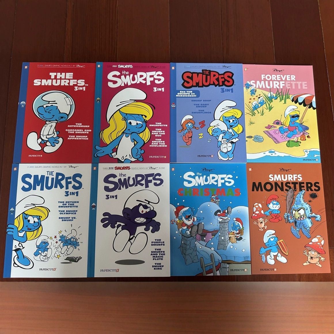 the Smurfs 3 in 1 英語絵本8册 - メルカリ