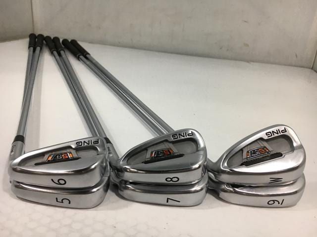 返品OK 【中古ゴルフクラブ】(6本セット)ピン S57アイアン NS