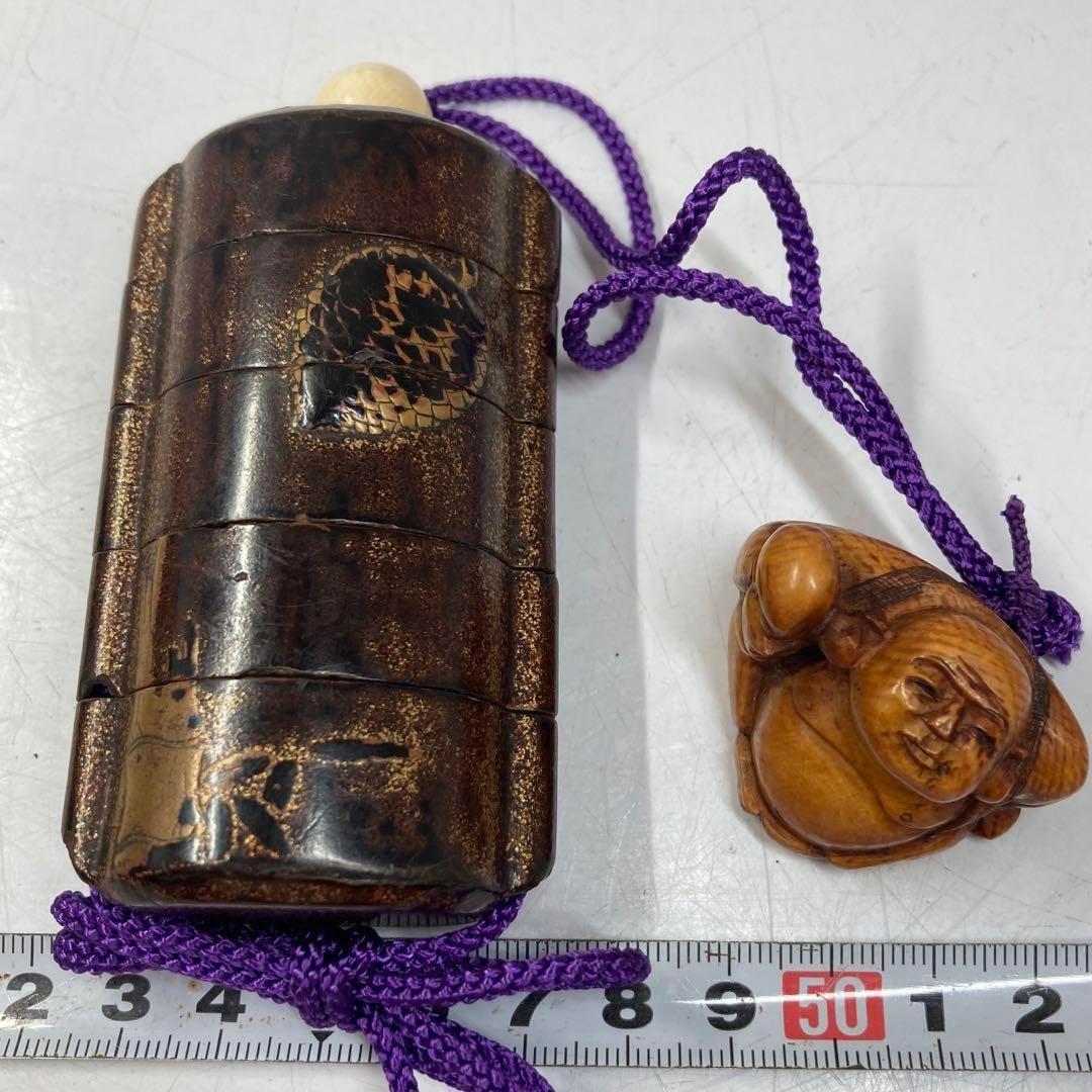 江戸時代 極上 根付 印籠 61g 東さ5-0821① - メルカリ