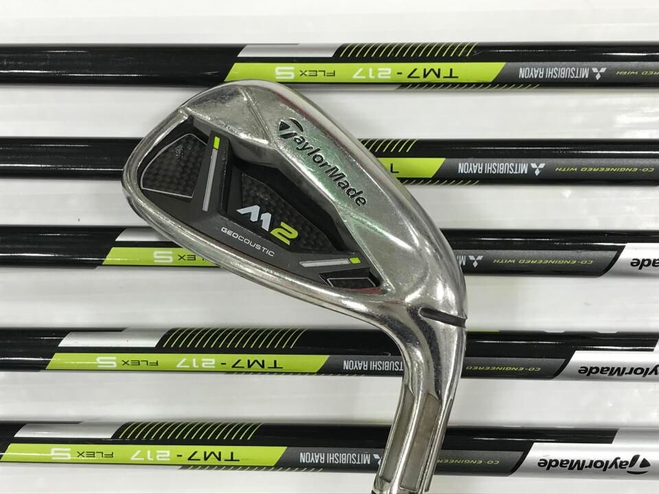 【即納】M2 2017 | S | TM7-217 | 中古 | アイアンセット | テーラーメイド