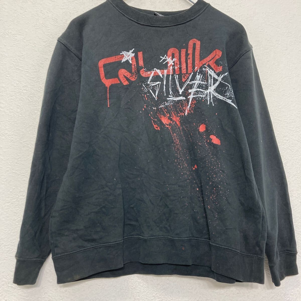 古着　Quicksilver 楽天市場】【中古】【古着】 Quicksilverプリント スウェット