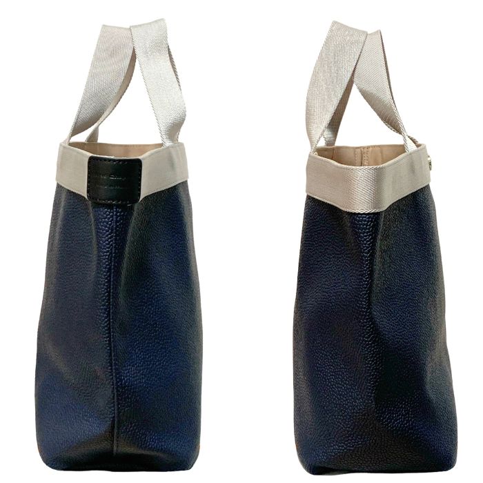 【極美品✨️】 Hervé Chapelier 704GP M ネイビー/シルバー 極美品✨️】 Hervé Chapelier 704GP M ネイビー/シルバー