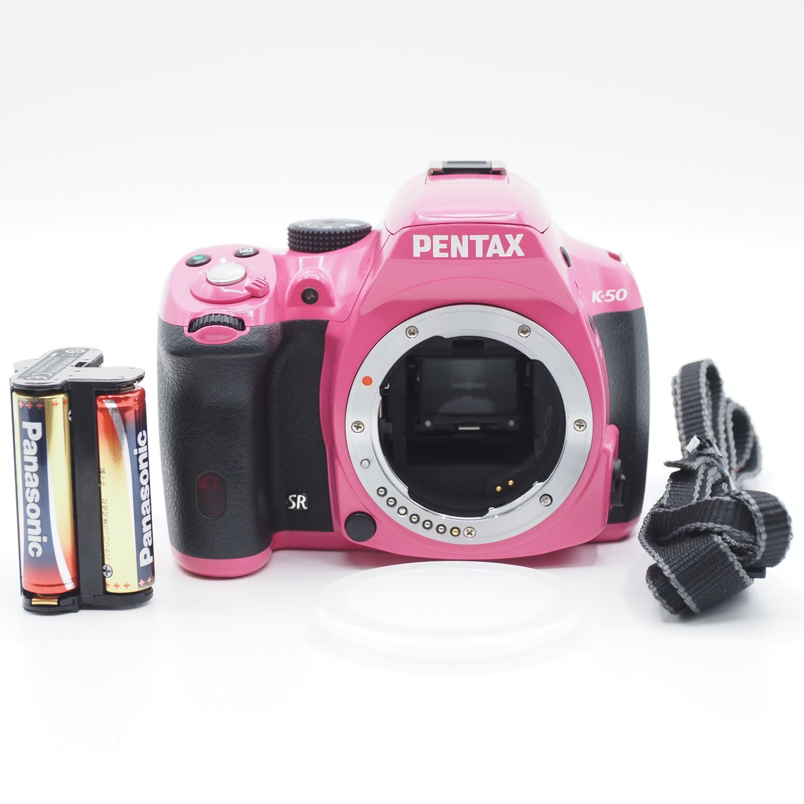 ショット数5,002回 PENTAX ペンタックス K-50 ボディ ピンク ショット数5,002回 PENTAX ペンタックス K-50 ボディ ピンク