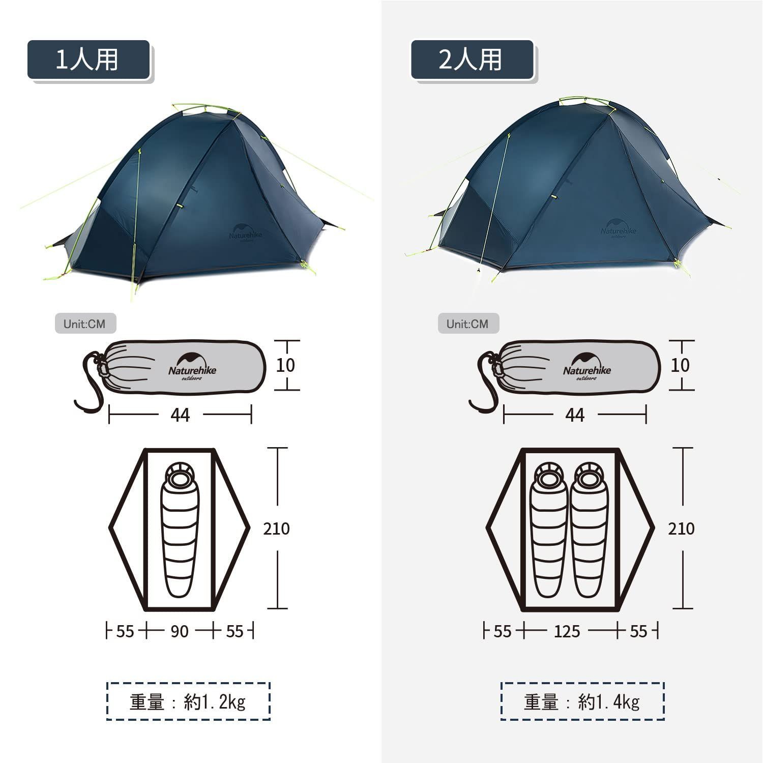 キャンプ 登山