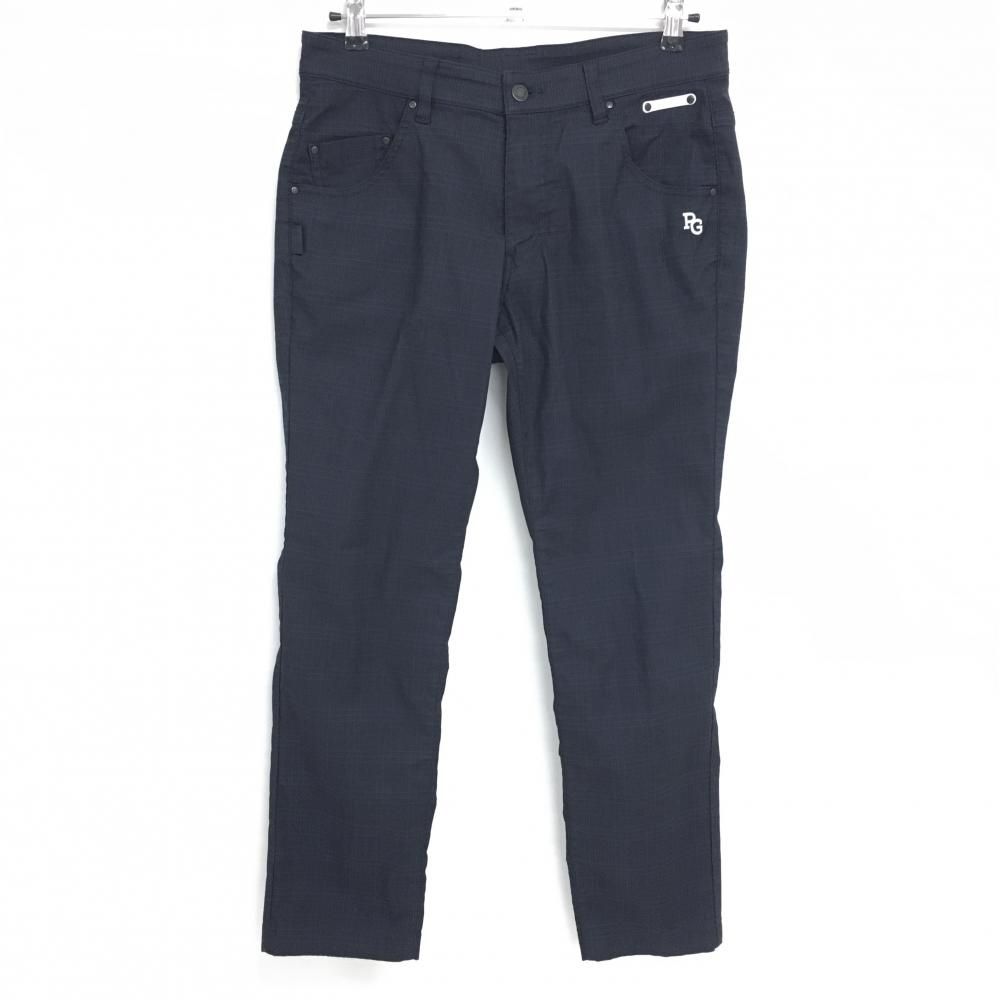 価格 パーリーゲイツ パンツ ネイビー チェック織生地 ストレッチ メンズ 4 M ゴルフウェア 2025年モデル PEARLY GATES