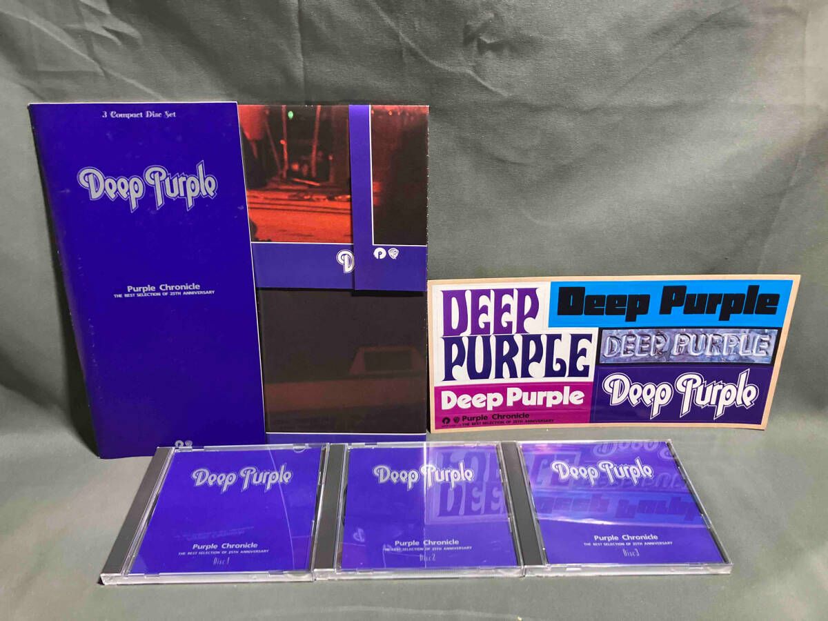 ディープ・パープル CD パープルクロニクル(紫の匣) 結成25周年記念