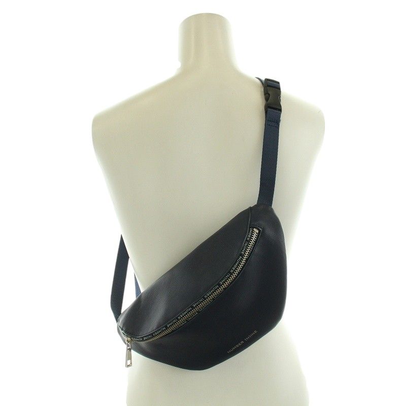 ナンバーナイン　ヌバックウェストバッグ NUMBER (N)INE バッグ ウエストポーチ メンズ 「NUMBER (N)INE