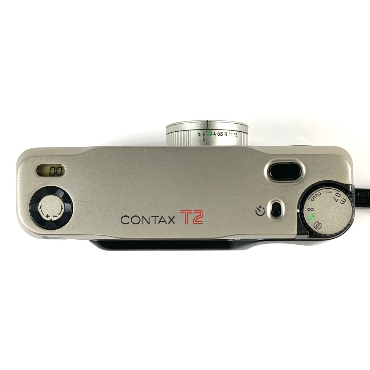 CONTAX T2 フィルムカメラ シルバー コンタックス CONTAX T2 チタンシルバー フィルム コンパクトカメラ