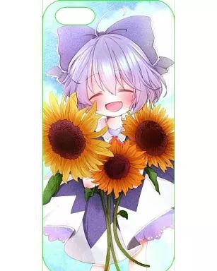 [Used] Doujin Mobile, PC, Game Accessory Related [Touhou Project] iPhone 5/5S Case Cirno (Lyric) /Ah Ah Saikai (Oh That's Right)