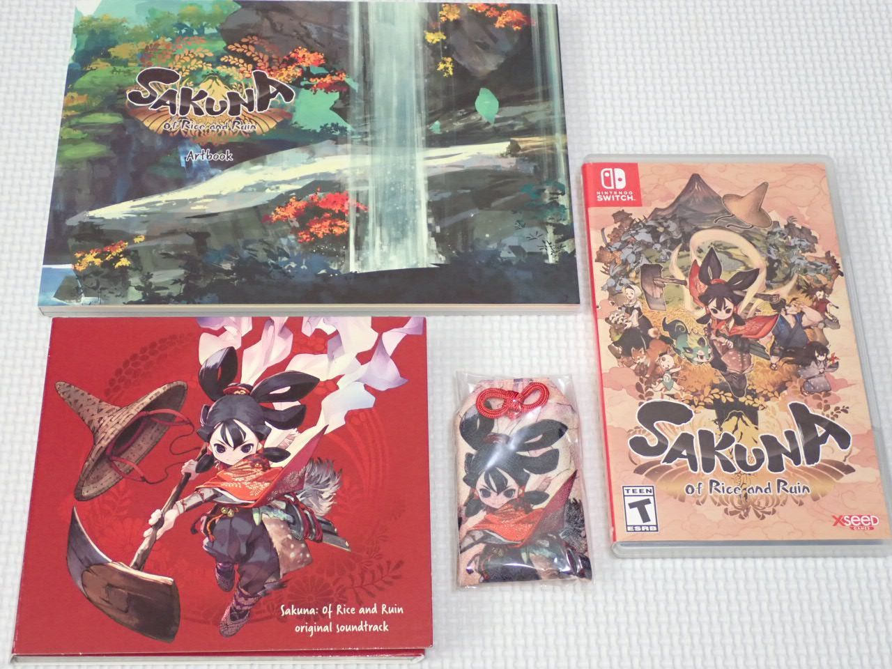 SWITCH★SAKUNA of Rice and Ruin Divine Edition 海外版 北米版 特典付 日本語音声・日本語表記あり★動作確認済