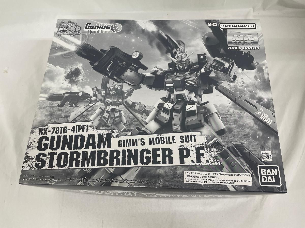 【未開封】ＭＧ 1/100 ガンダムストームブリンガー Ｐ.Ｆ.