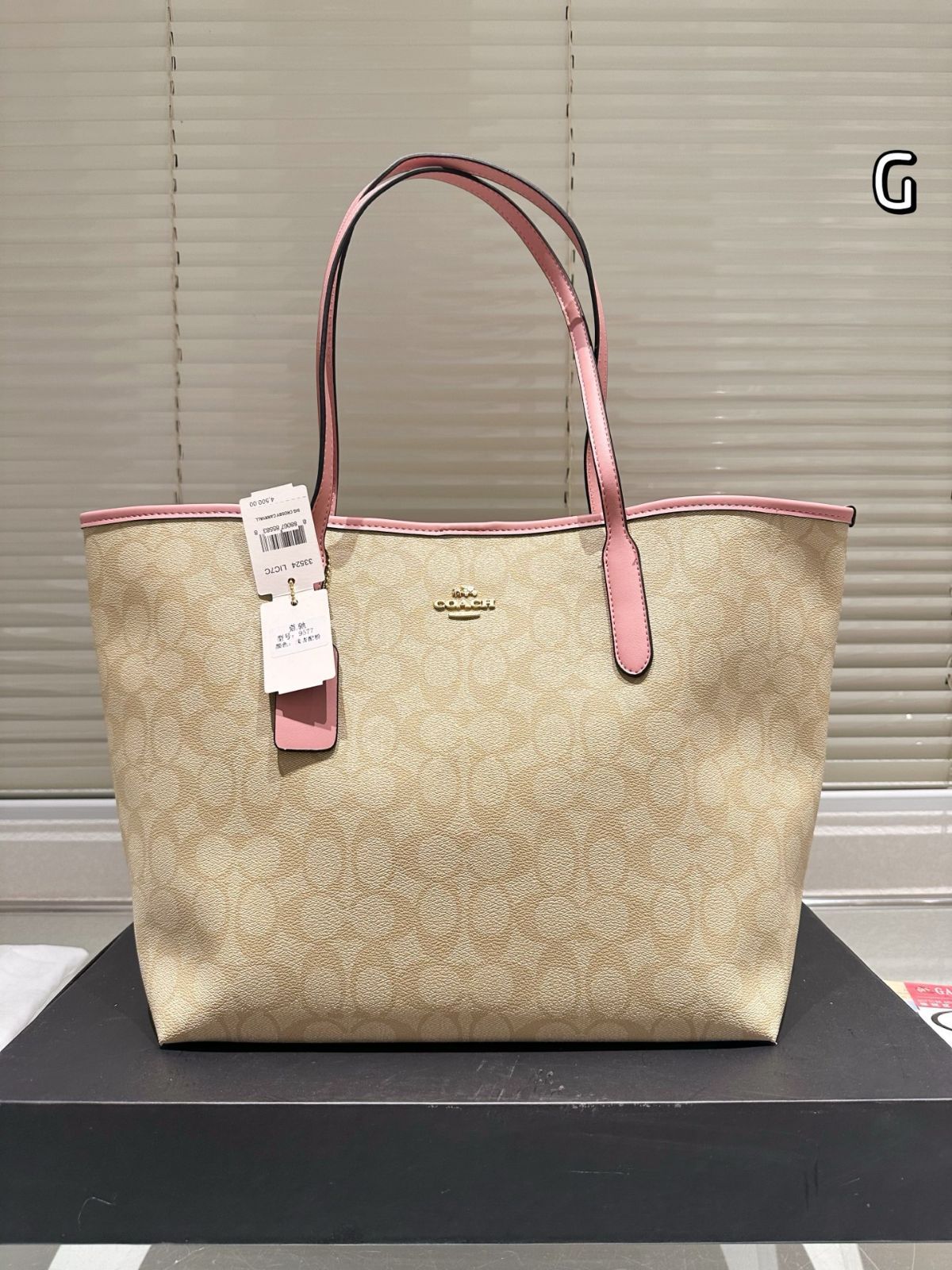今日 COACH City Tote Bag コーチ シティ トートバッグ 32cm ギフトボックス付き-WTO輸入2