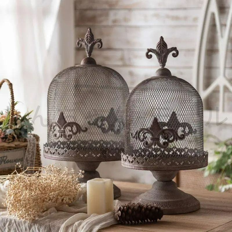 ガーデンオブジェ キャンドルホルダー ガーデンライト ヴィンテージ調