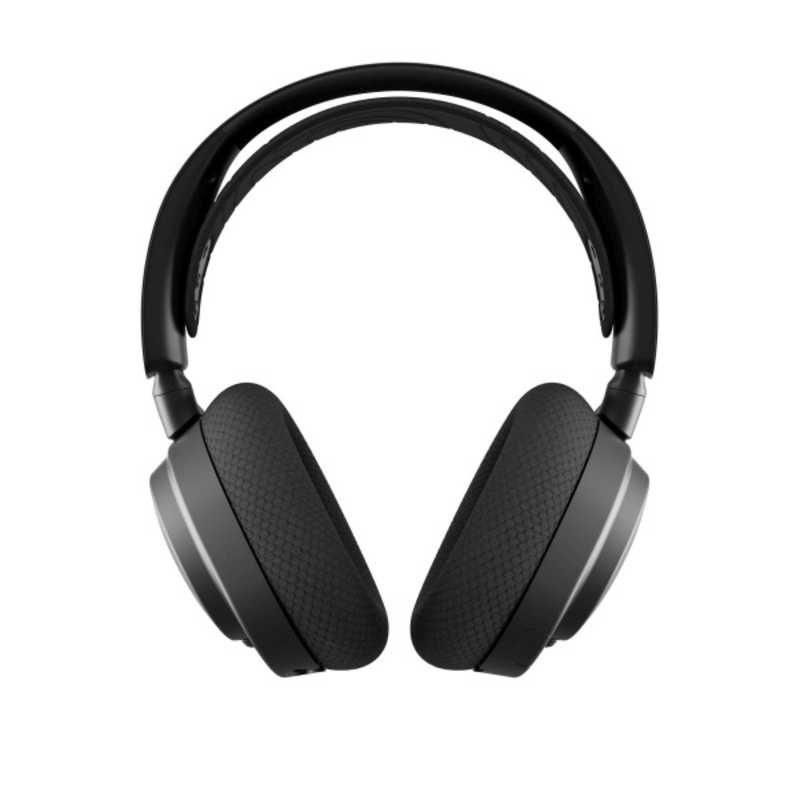 STEELSERIES ゲーミングヘッドセット Arctis Nova 7 ブラック ワイヤレス USB-C USB-A 有線 両耳 ヘッドバンドタイプ 61553J