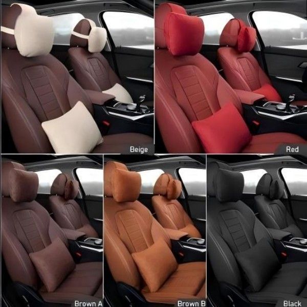 1個 メルセデスベンツ E クラス W213 W205 W212 W204 アクセサリーマイバッハデザイン ヘッドレスト ネックサポートシート カスタムパーツ