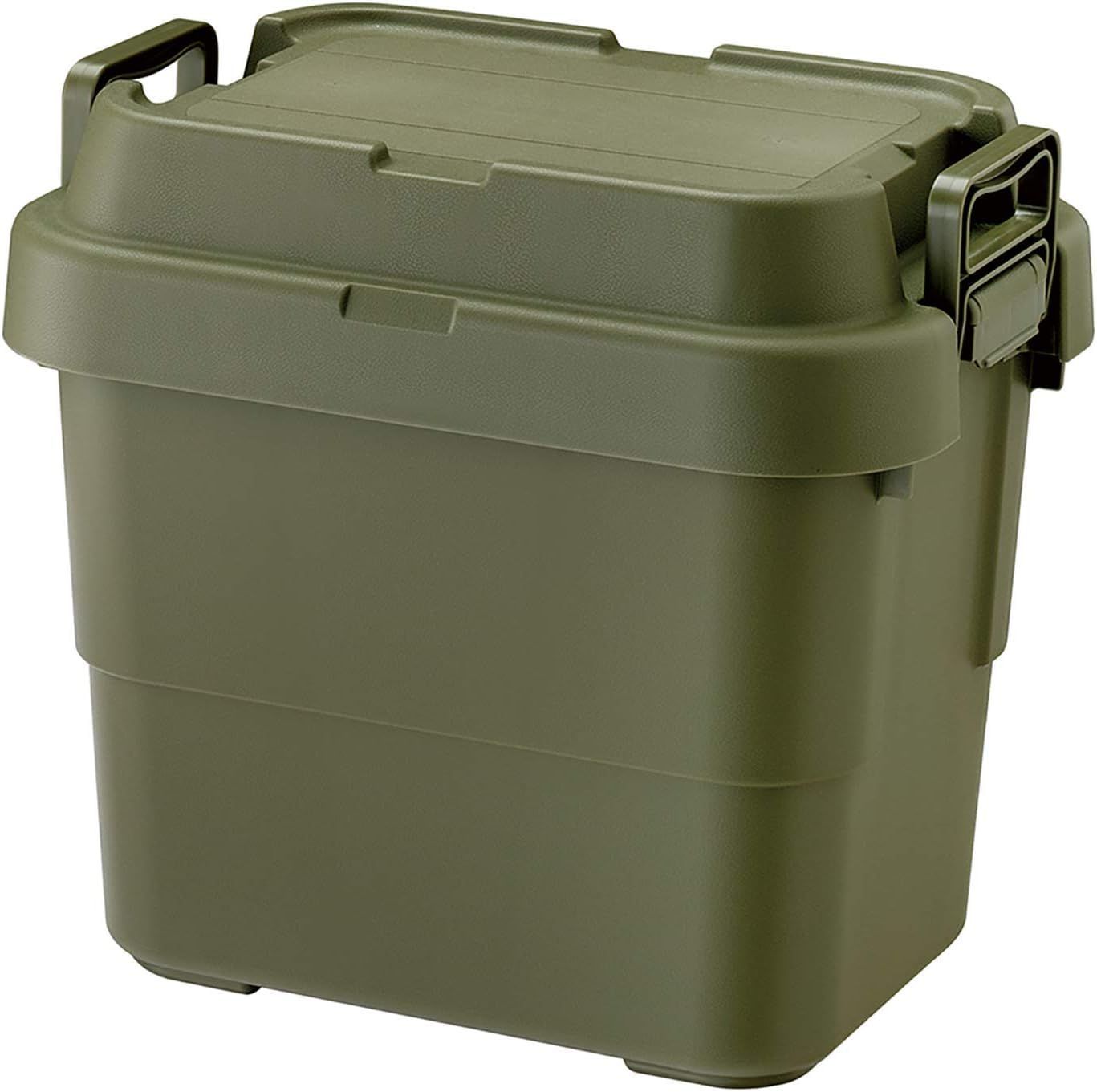 【特価セール】ボックス コンテナ TC-20S スタッキング 日本製 グリーン 屋外収納 22L キャンプ トランクカーゴ 収納ボックス 防水 リス(RISU)