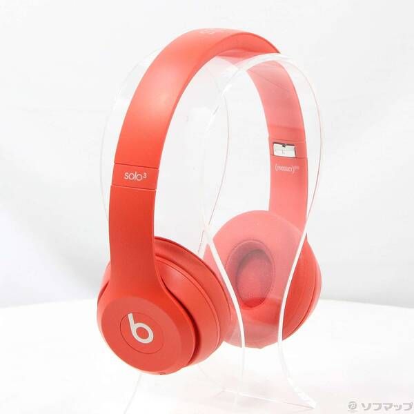 展示品〕 Beats 節約 Solo3 Wireless MX472PA／A レッド【297
