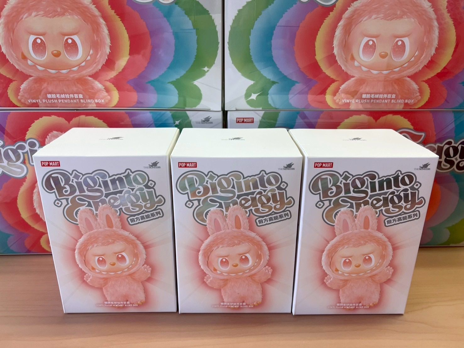 正規品 未開封 3ピース ポップマート ラブブ ぬいぐるみ Labubu LABUBU