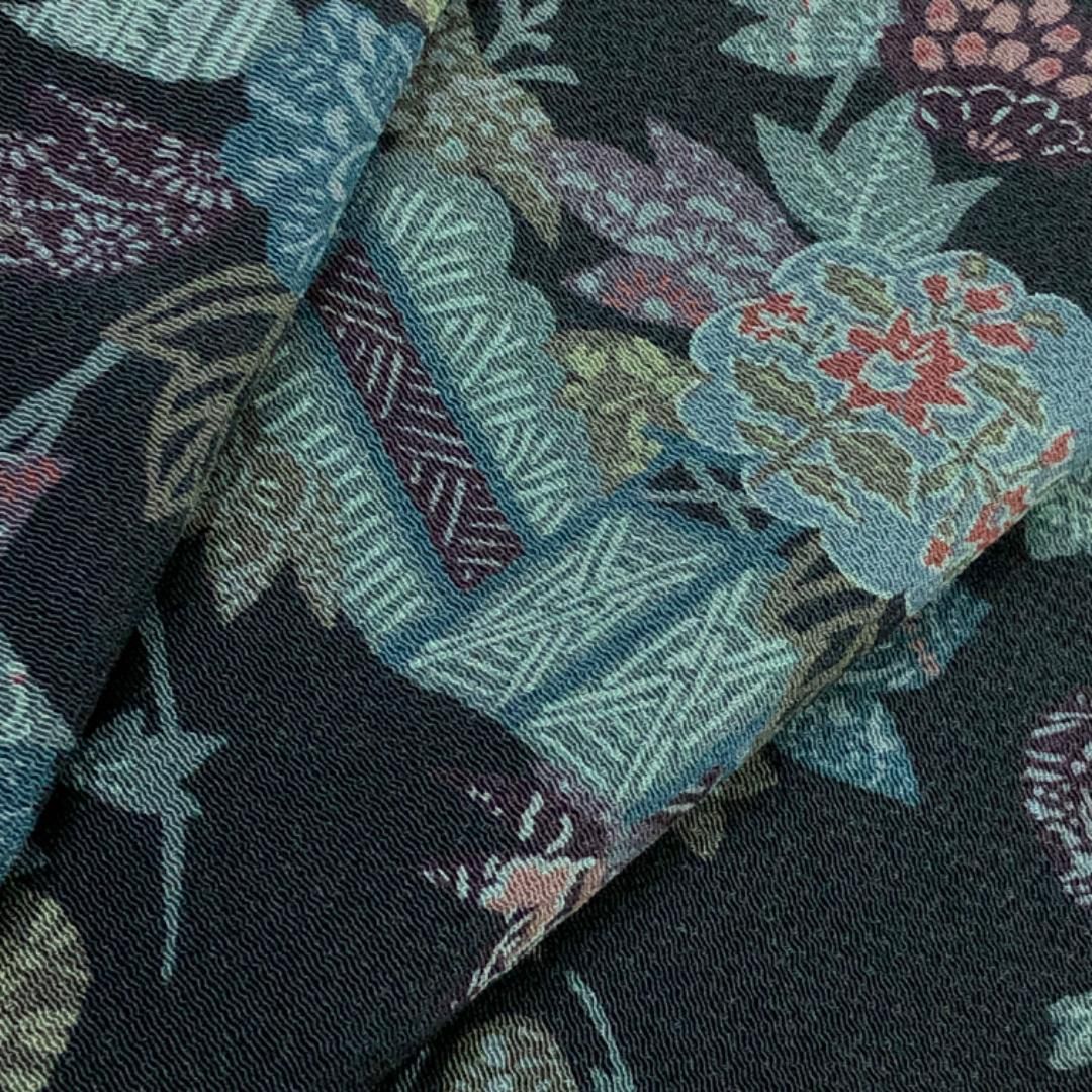 草木染 花草模様