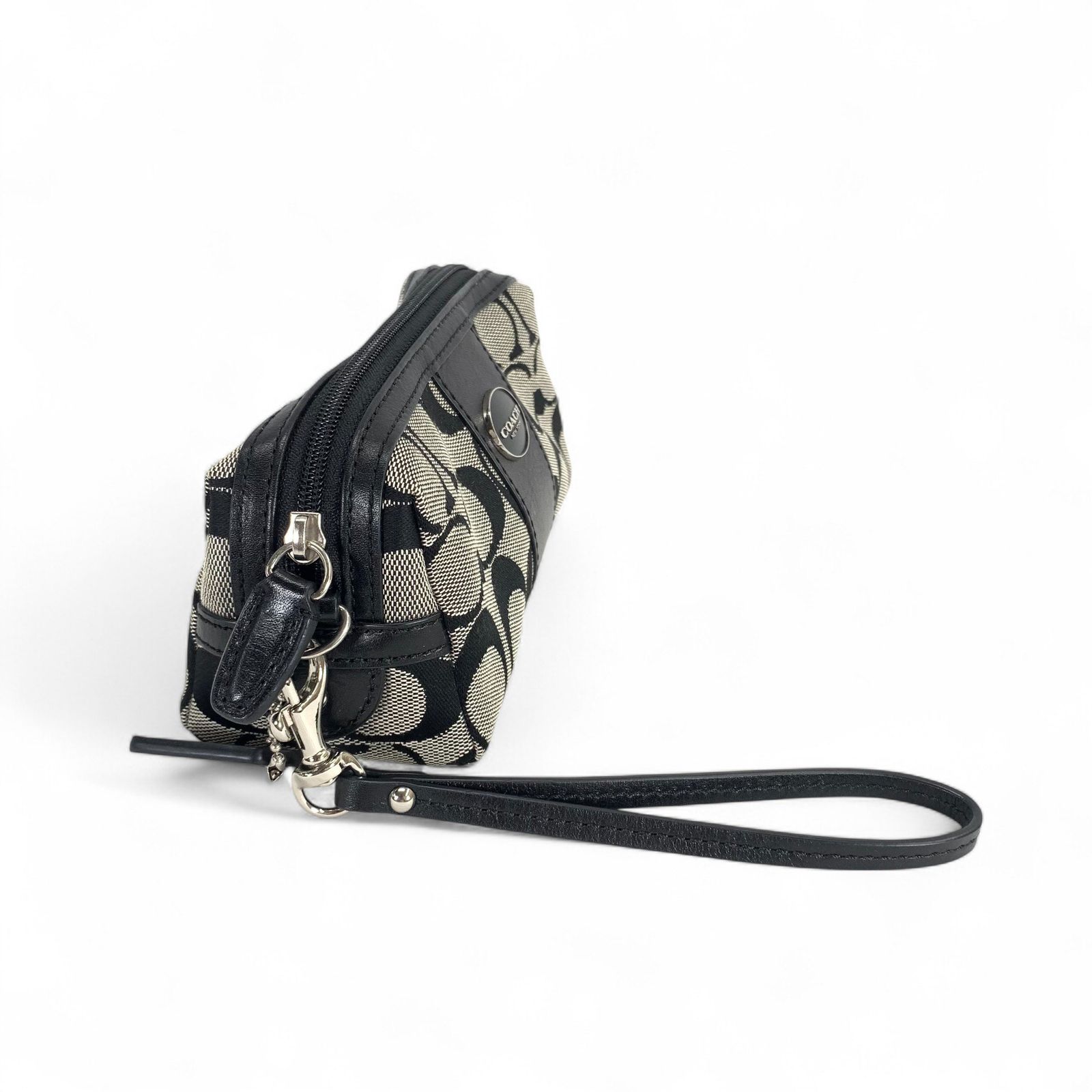 コーチ ポーチ COACH コーチ ポーチ シグネチャー キャンバス F48444 - メルカリ