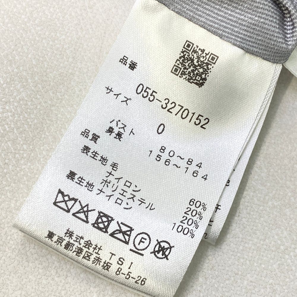 サイズ：0 PEARLY GATES パーリーゲイツ 2023年モデル 裏地付 ニット