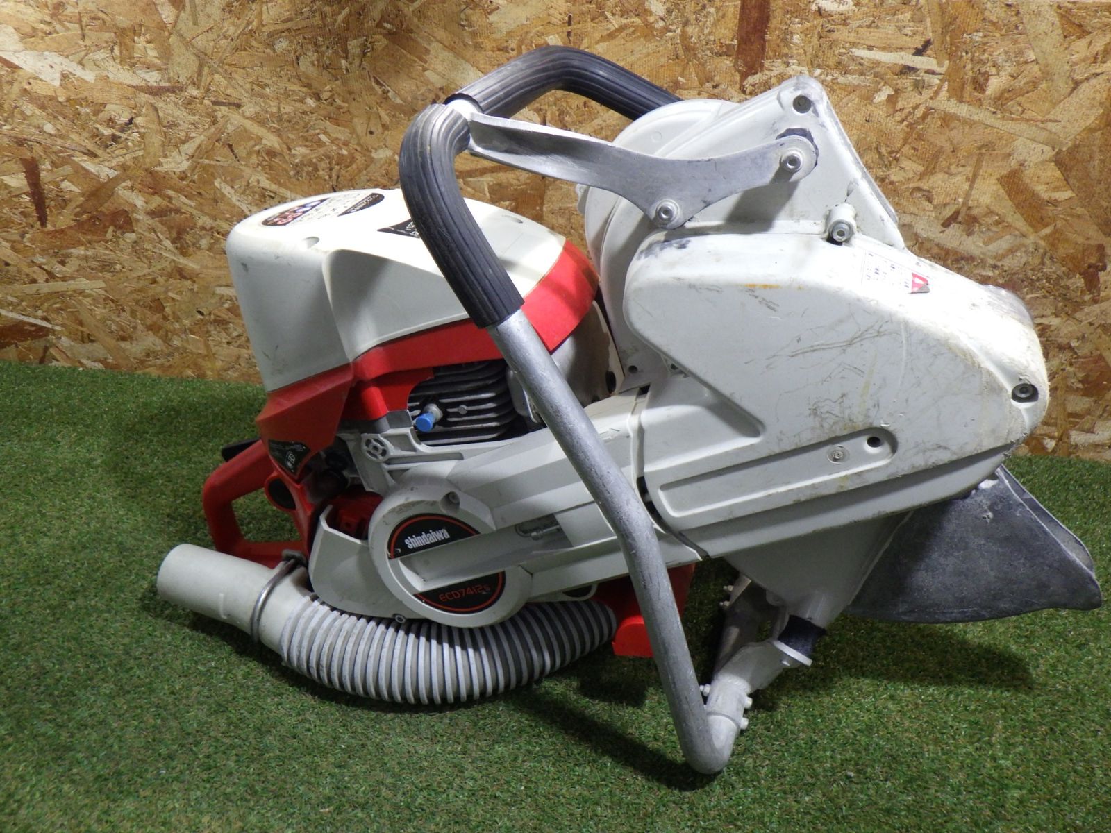 新ダイワ エンジンカッター ECD7412S エンジン始動 コンクリート 混合 ガソリン 50 1 品 HRDEVELOPMENT_JP