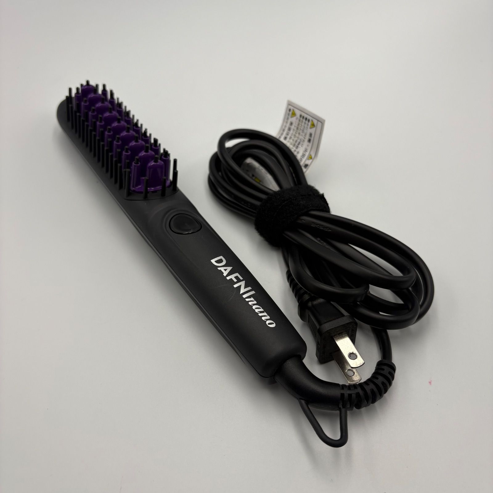 ダフニ ナノ DAFNI nano ブラシ型ヘアアイロン ヤーマンDH1.6N 紫