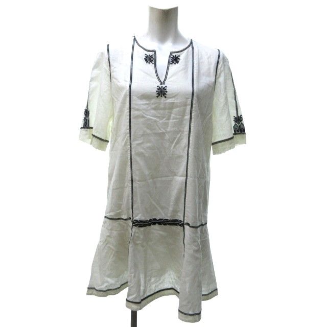 イザベルマラン　エトワール　ワンピース　コットン　白黒 imgrc0100973127.jpg