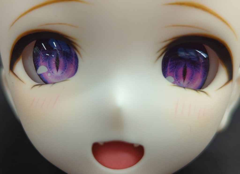 ボークス DDH-07 フレッシュ肌 カスタムヘッド+レジンアイ ボークス DDH-07 フレッシュ肌 カスタムヘッド+レジンアイ