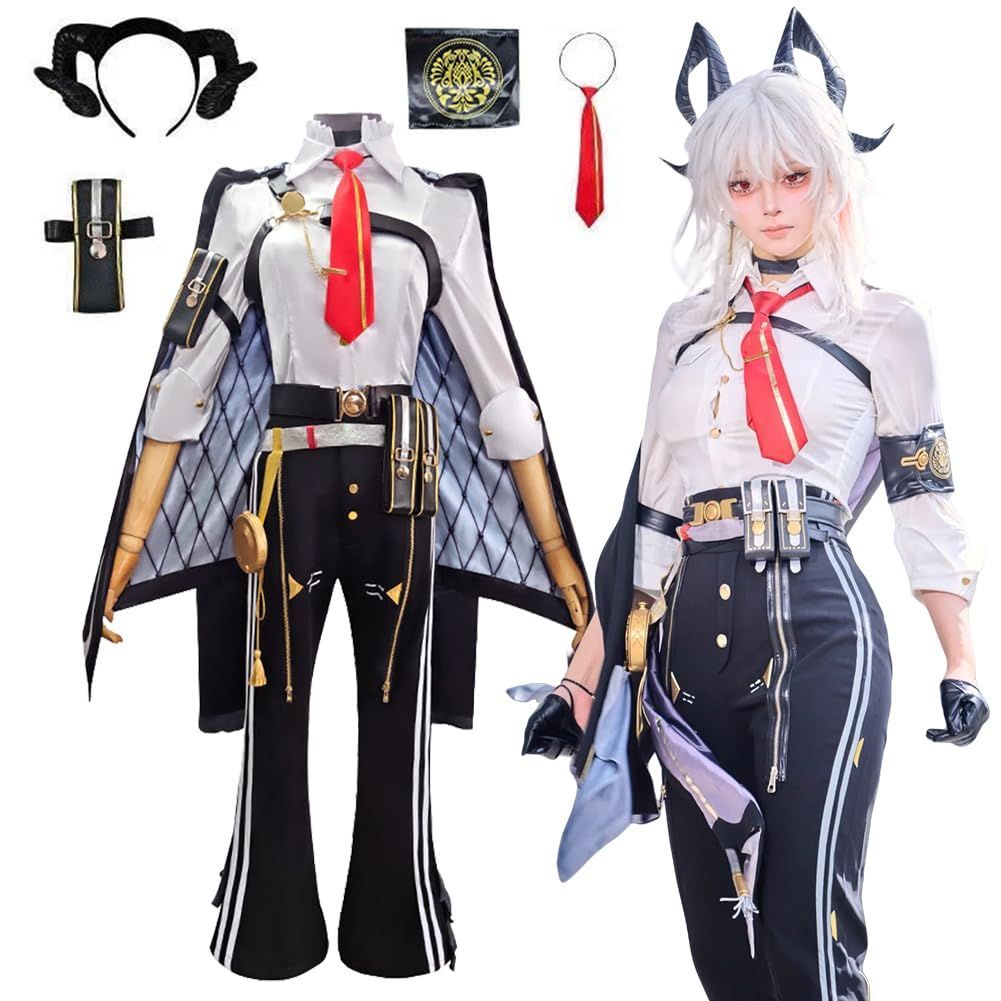 Zani 制服 Sieberg 鳴潮 コスプレ 衣装 ザンニー Zani コスプレ コスチューム ウィッグ付き 制服 クリスマス ハロウィン 仮装 文化祭 学園祭 舞台服 ハロウィン