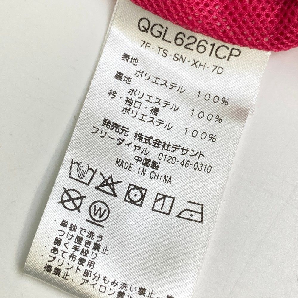 サイズ：M LE COQ GOLF ルコックゴルフ 裏メッシュ ジップ