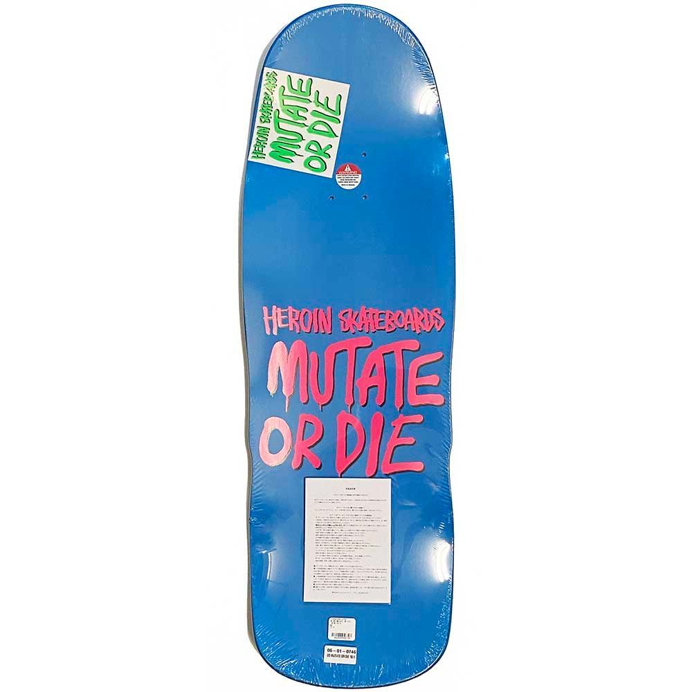 HEROIN ヘロインDEAD DAVE スケートボードデッキ　10.1×32 2025FALL】10.1 HEROIN ヘロイン DEAD DAVE MUTATE OR DIE DECK
