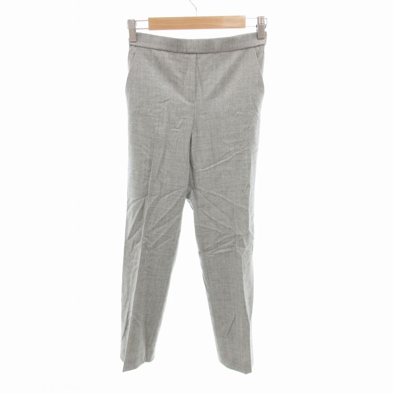 極美品 Theory セオリー パンツスーツ セットアップ グレー ウール 現行 Theory - セオリー Theory スラックスパンツ ウール 00 XS