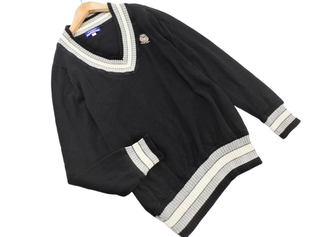 BURBERRY バーバリー BLUE LABEL ブルーレーベル Vネック ニット