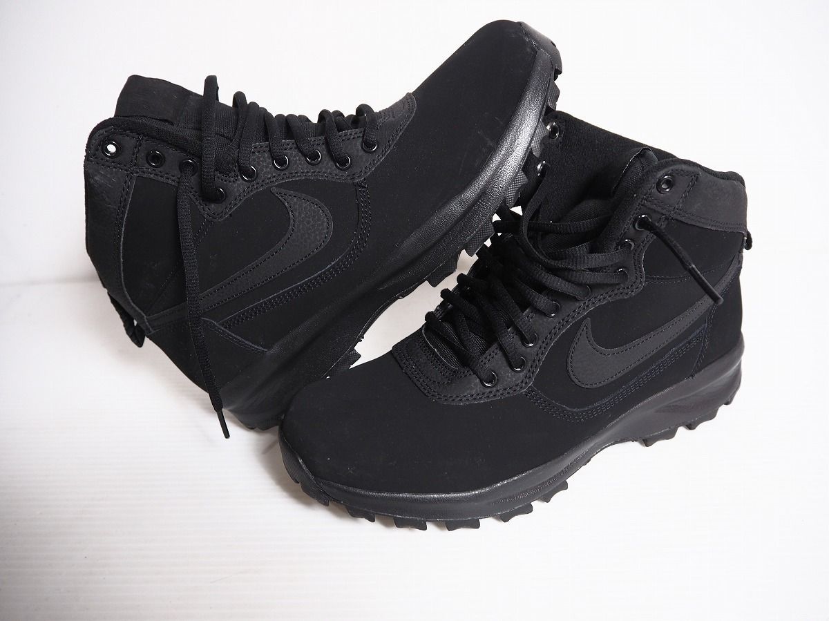 正規 美品 NIKE ナイキ Manoadome Triple Black マノアドーム