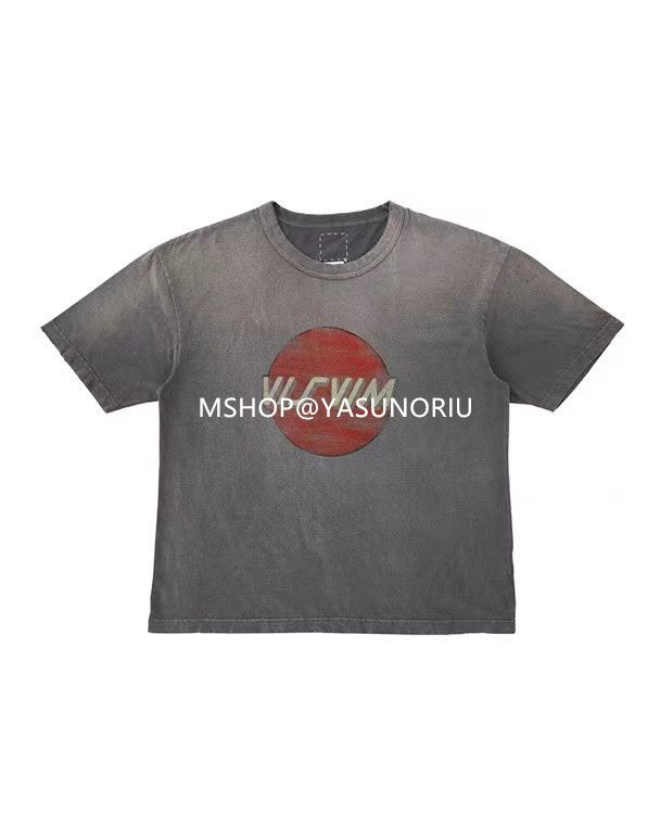 VISVIM/ビズビム 2022AW「JUMBO TEE S／S CRASH VISVIM」ヴィンテージ加工Tシャツ グレー サイズ：3 - メルカリ